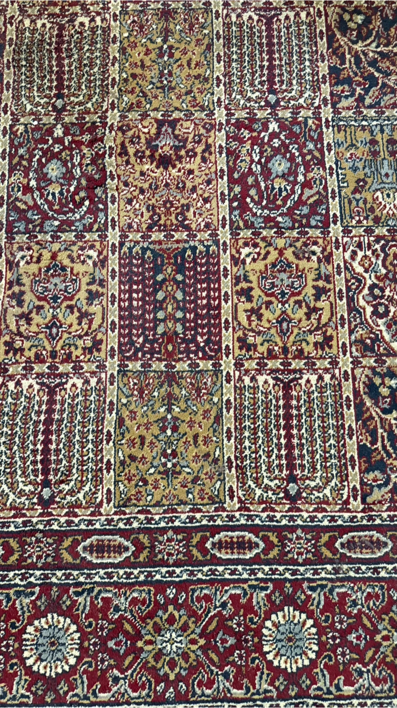 Persian Style Area Rug - Red & Gold - photo 3