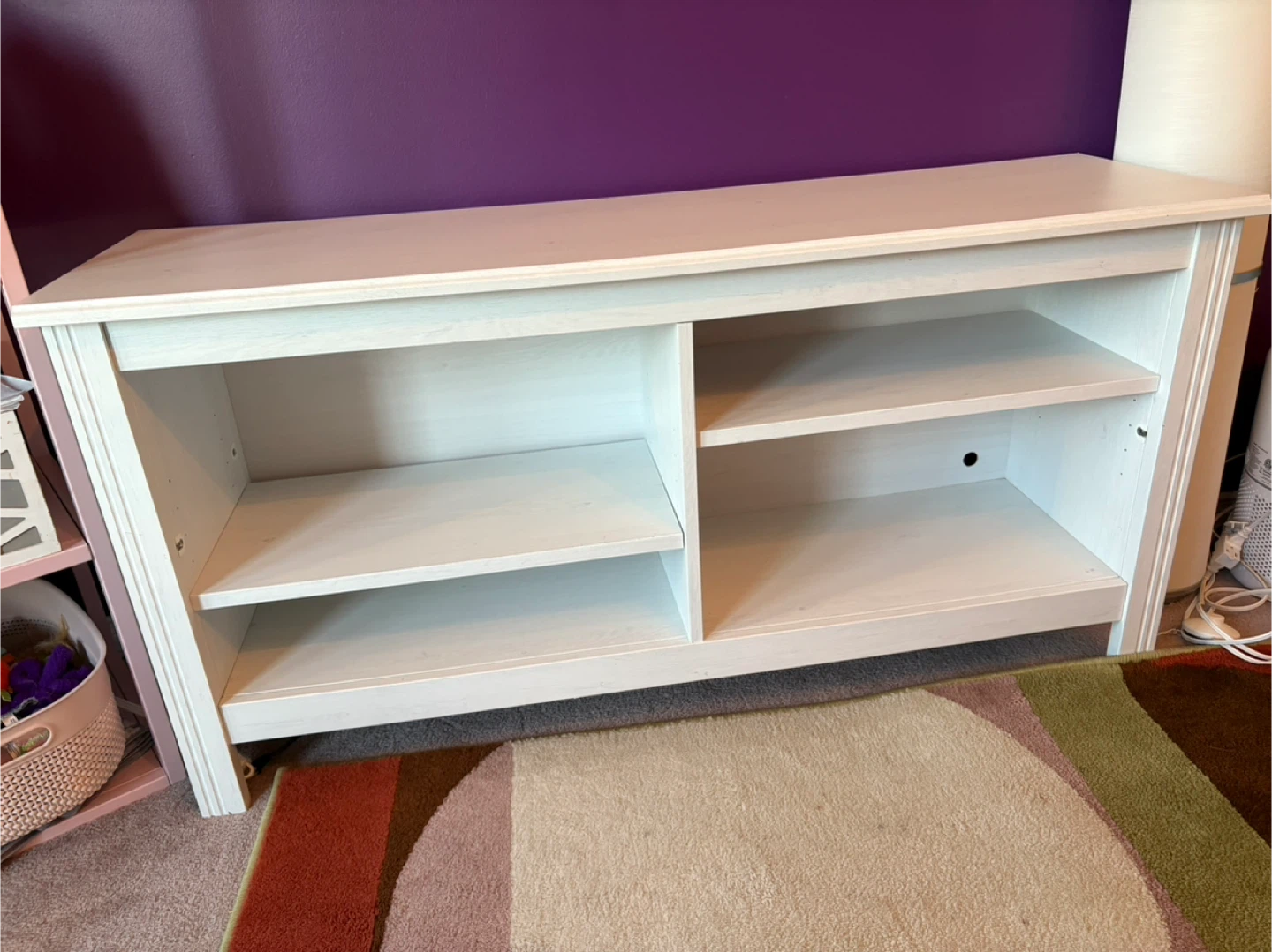 White TV Stand / Media Console