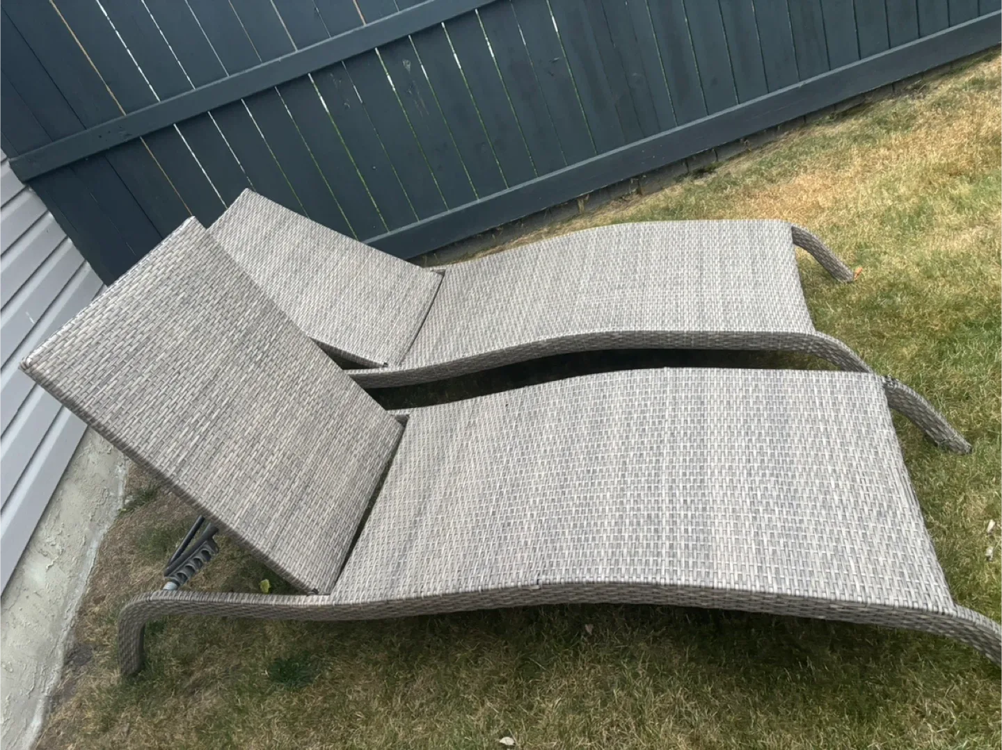 Outdoor Wicker Loungers - Set of 2 image indicator(2)