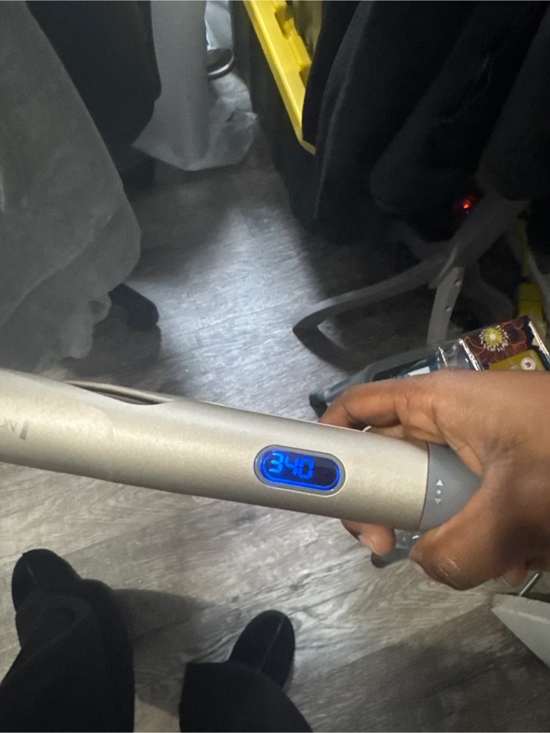 Hand straightener image indicator(3)