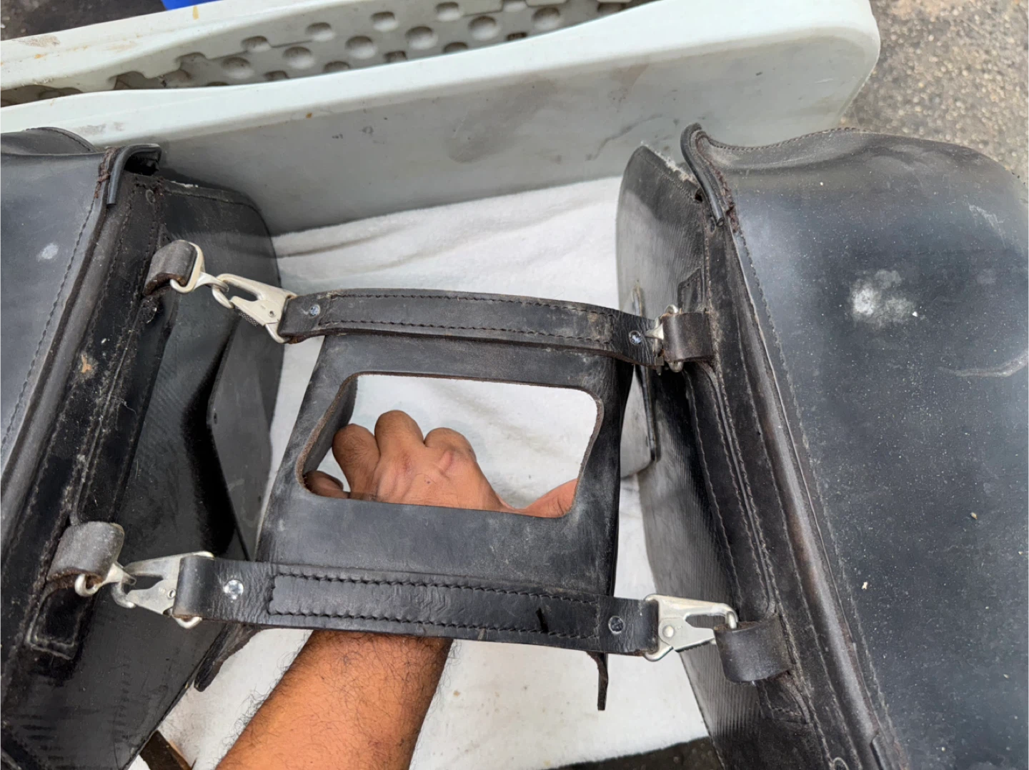 Motorcycle Saddlebags - Leather - photo 3