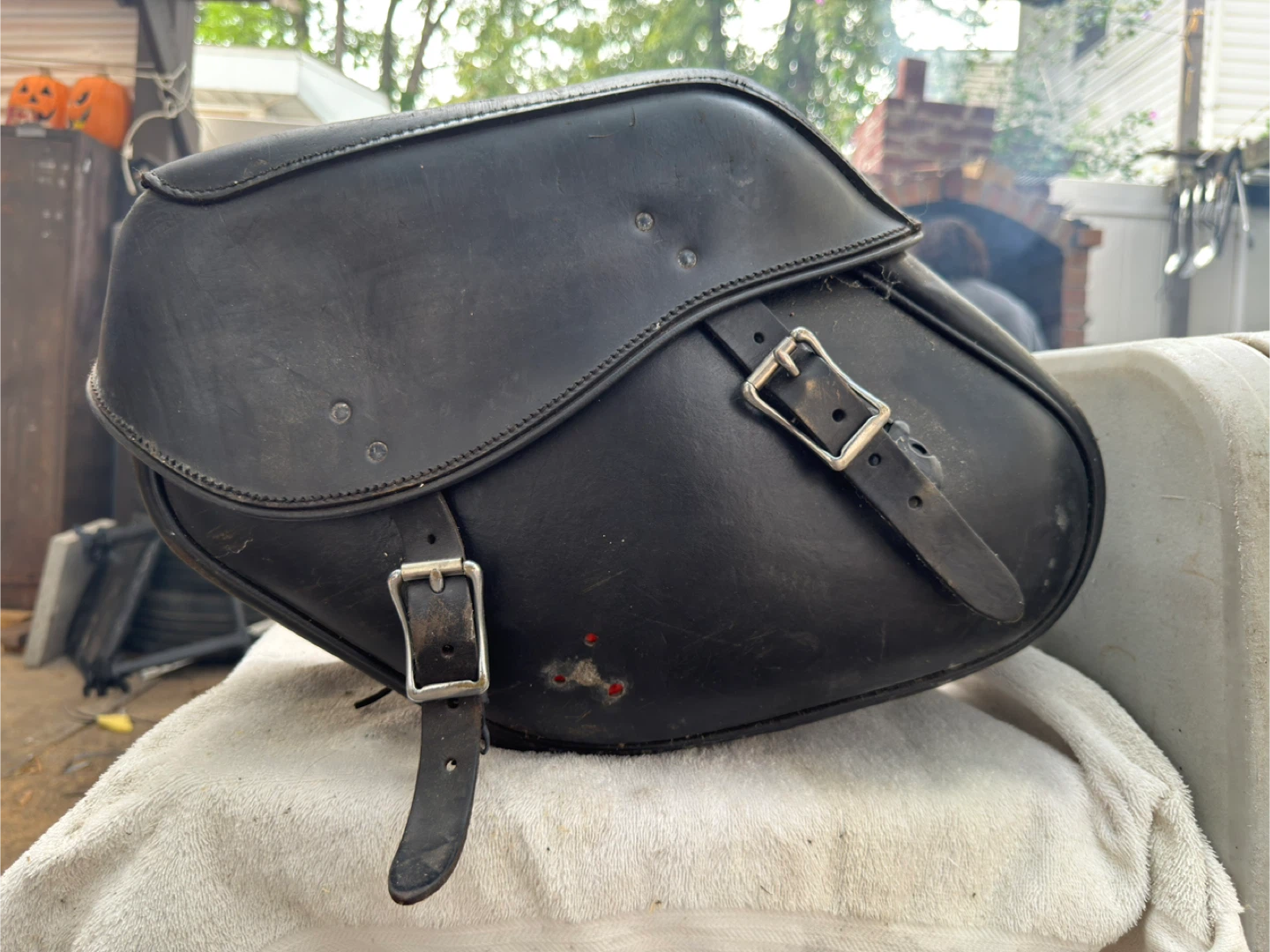 Motorcycle Saddlebags - Leather - photo 2