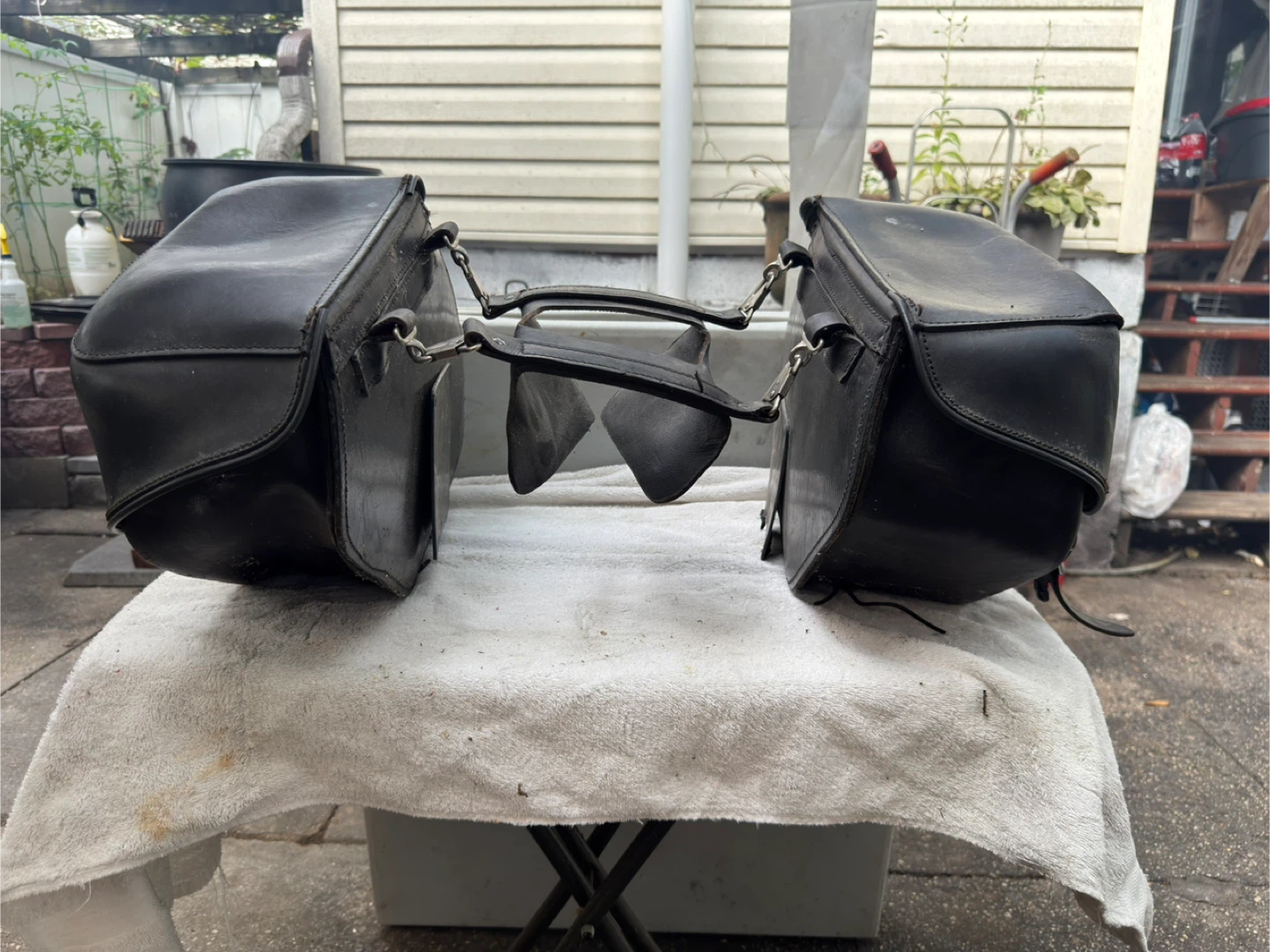 Motorcycle Saddlebags - Leather - photo 4