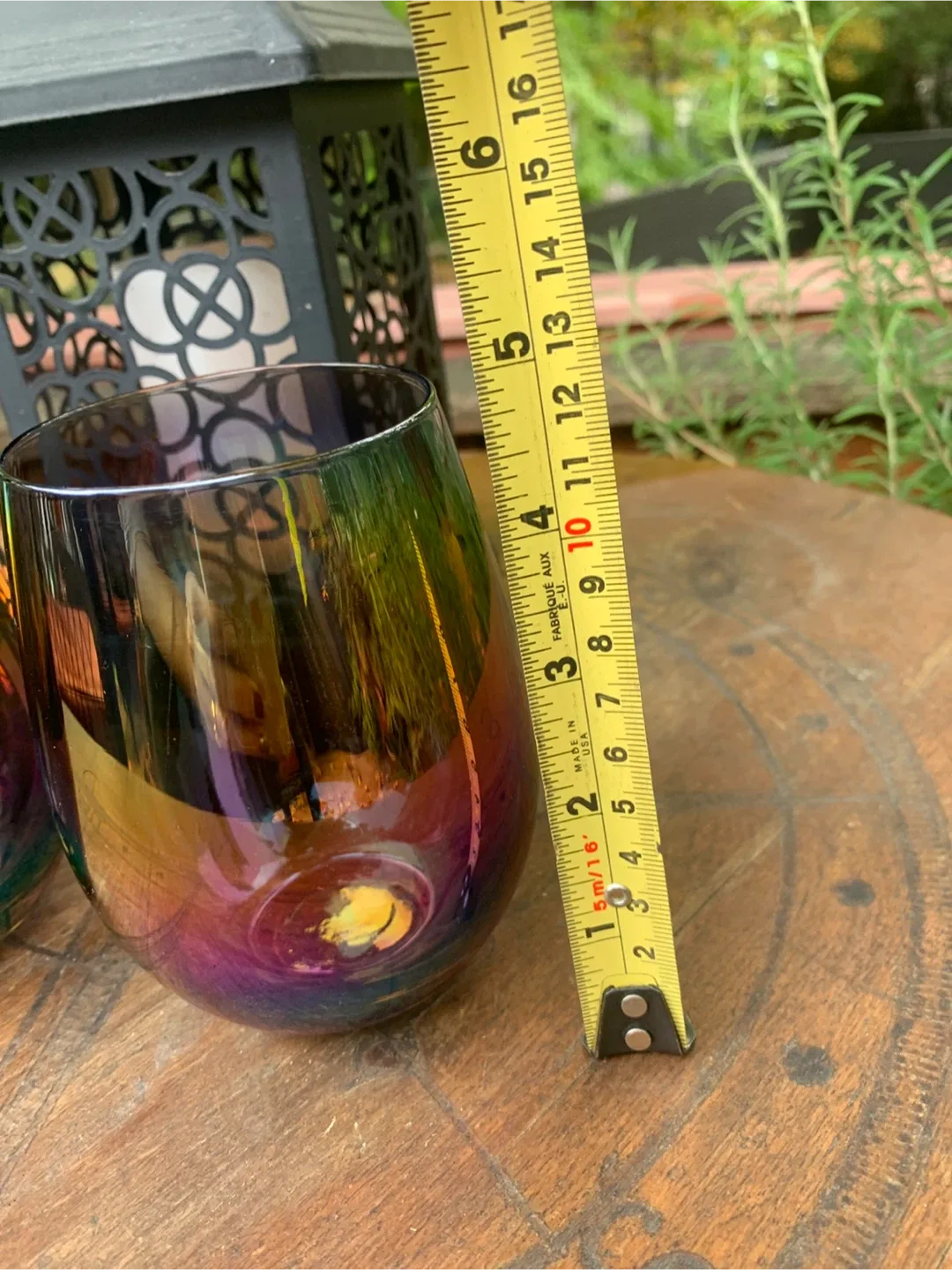 Iridescent Stemless Wine Glasses - Set of 2 image indicator(8)