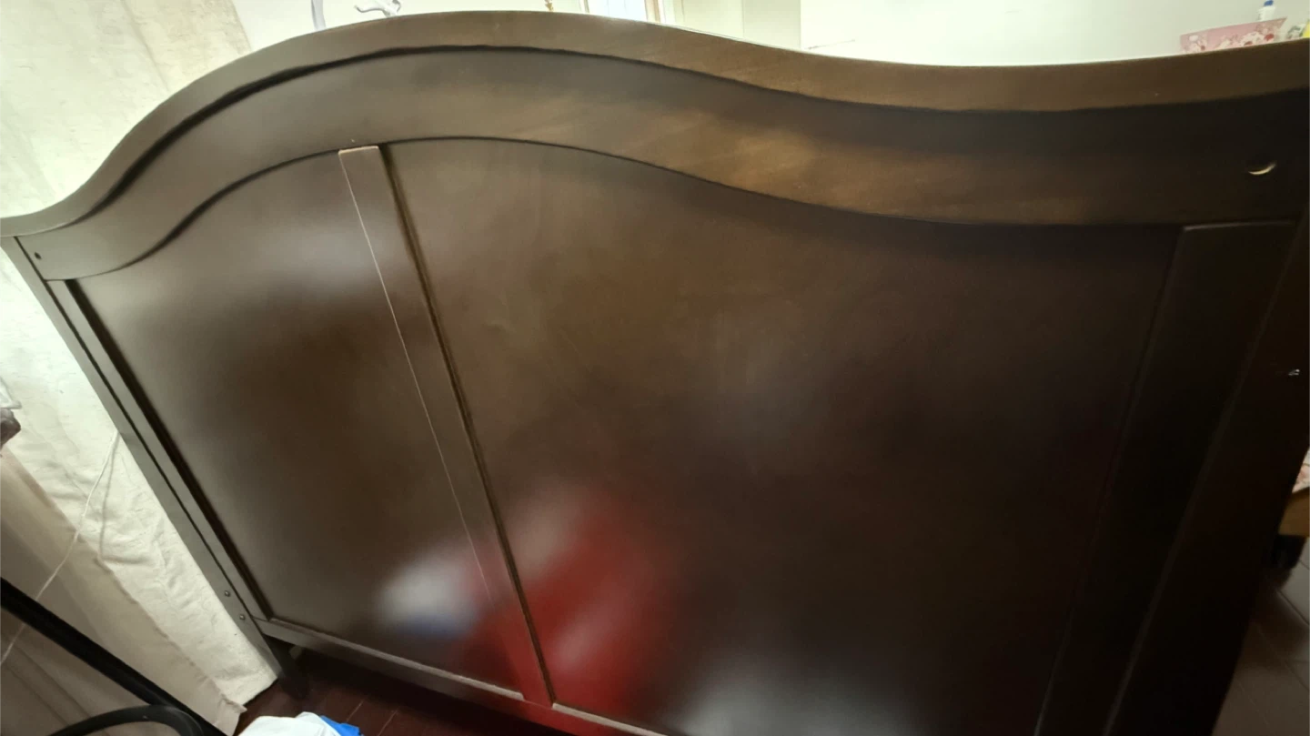 Dark Brown Convertible Baby Crib - photo 4