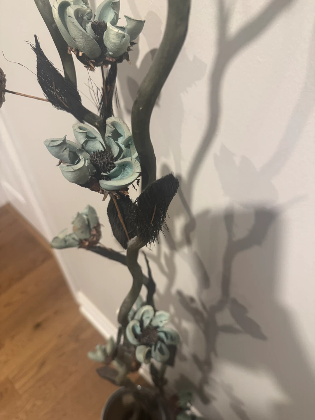 Floral wooden stems