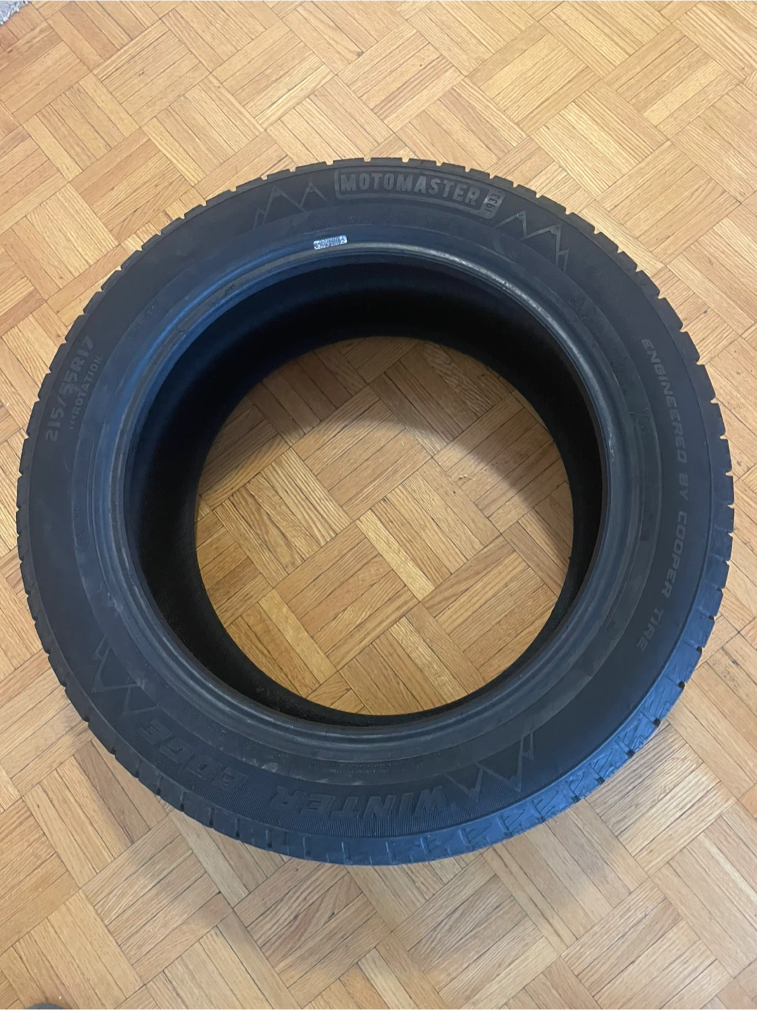 Motomaster Winter Edge 215/55R17 Tire - photo 3
