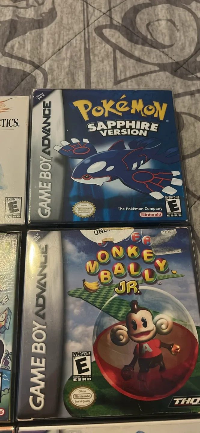 Game Boy Advance Games: Pokemon, Mario, Metroid image indicator(2)