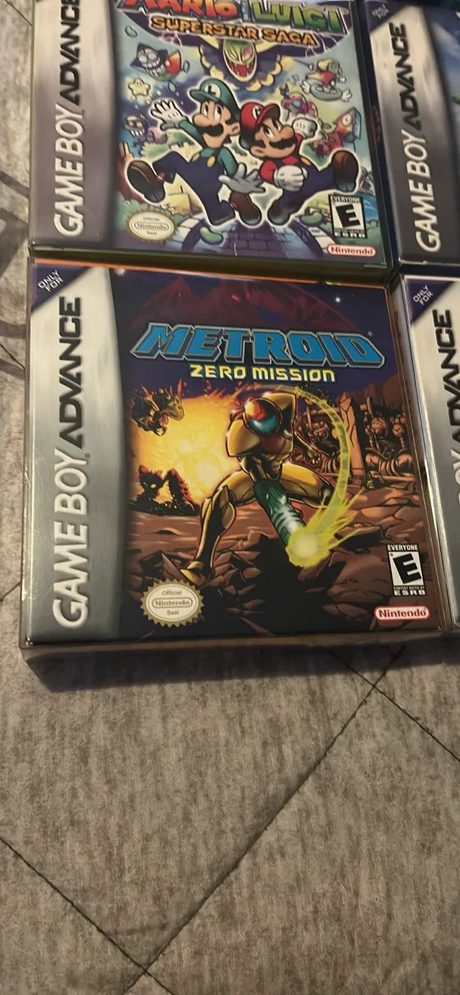 Game Boy Advance Games: Pokemon, Mario, Metroid image indicator(4)