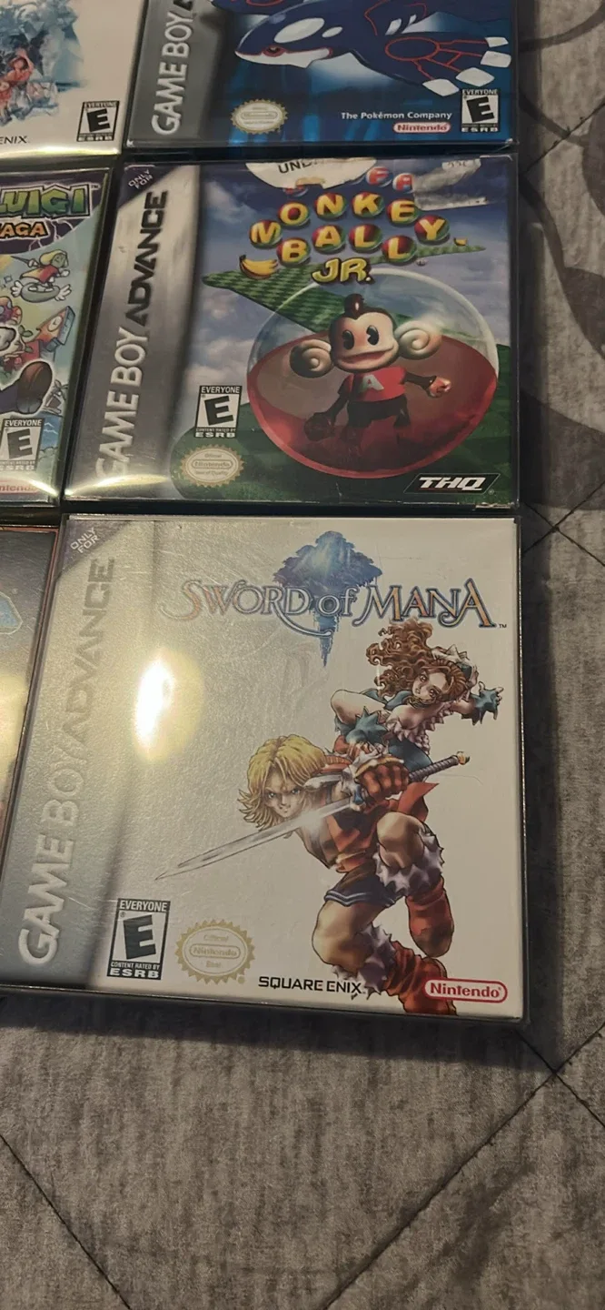 Game Boy Advance Games: Pokemon, Mario, Metroid image indicator(5)