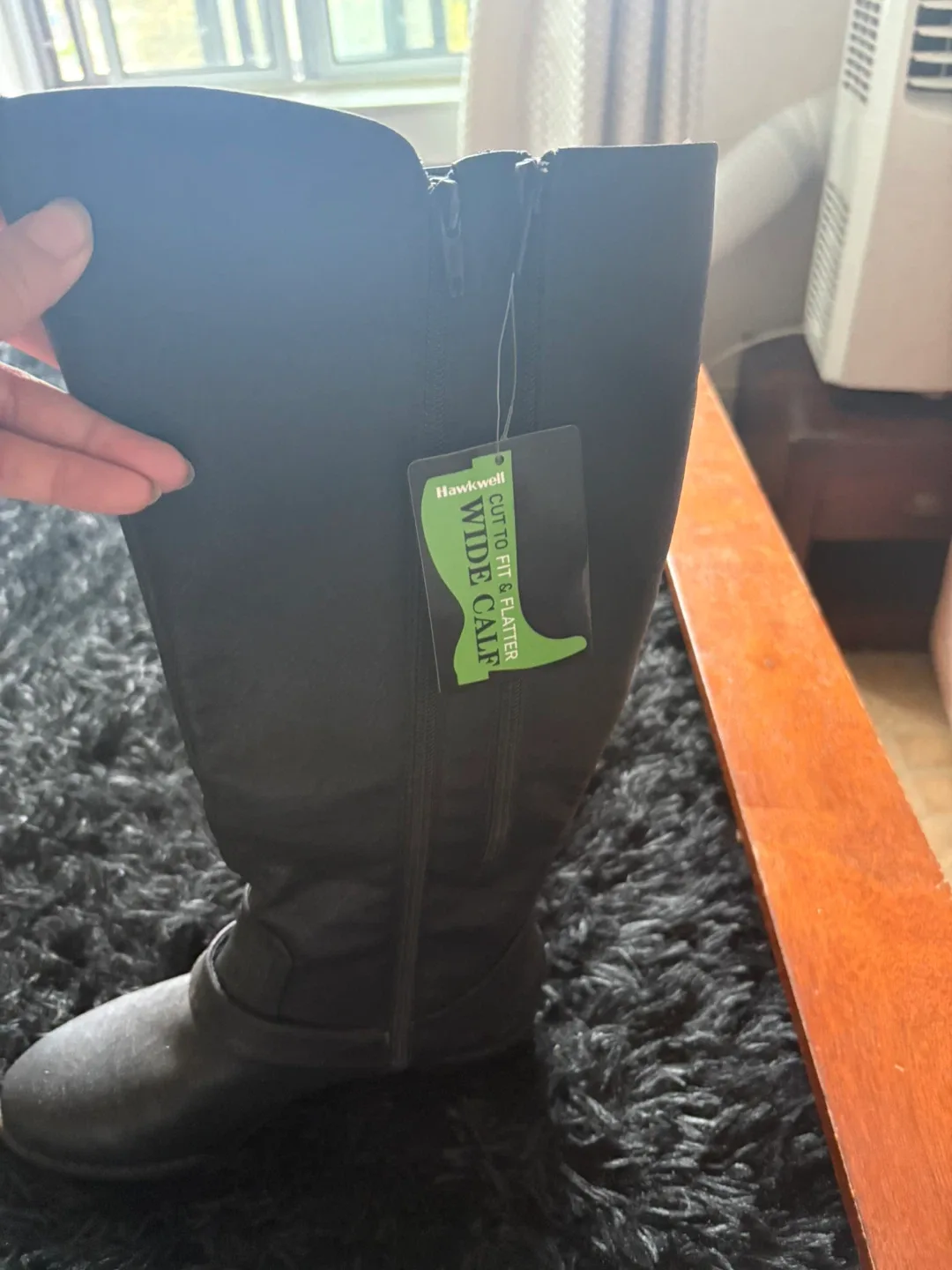 Hawkwell Wide Calf Boots - US 6.5 image indicator(4)