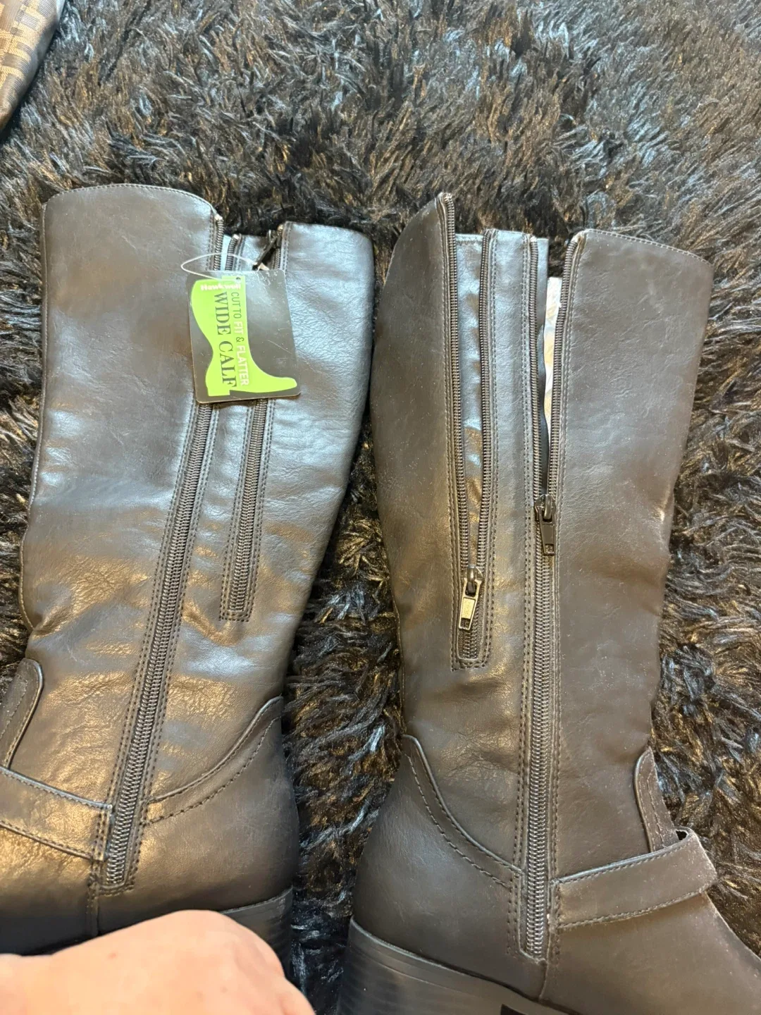 Hawkwell Wide Calf Boots - US 6.5 image indicator(2)