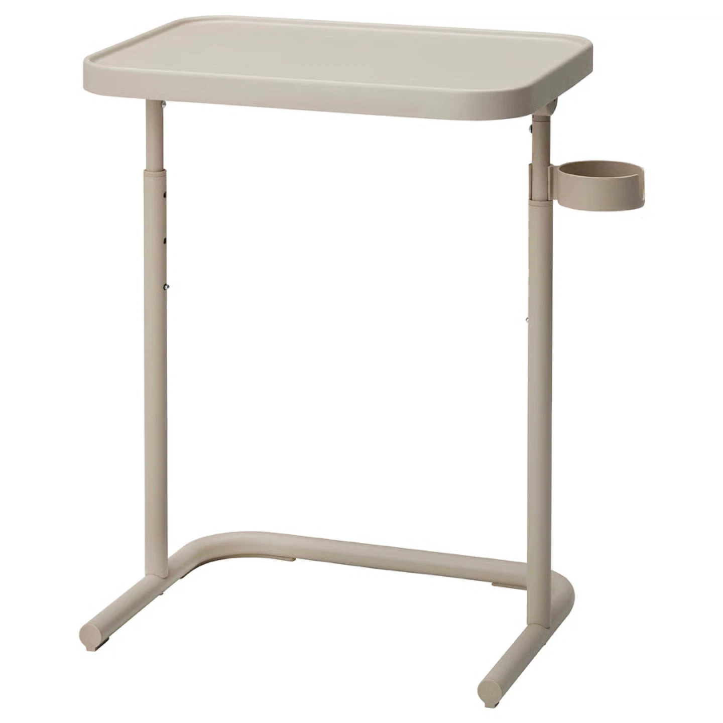 IKEA Bjorkasen Adjustable Beige Tray Table/Laptop Stand