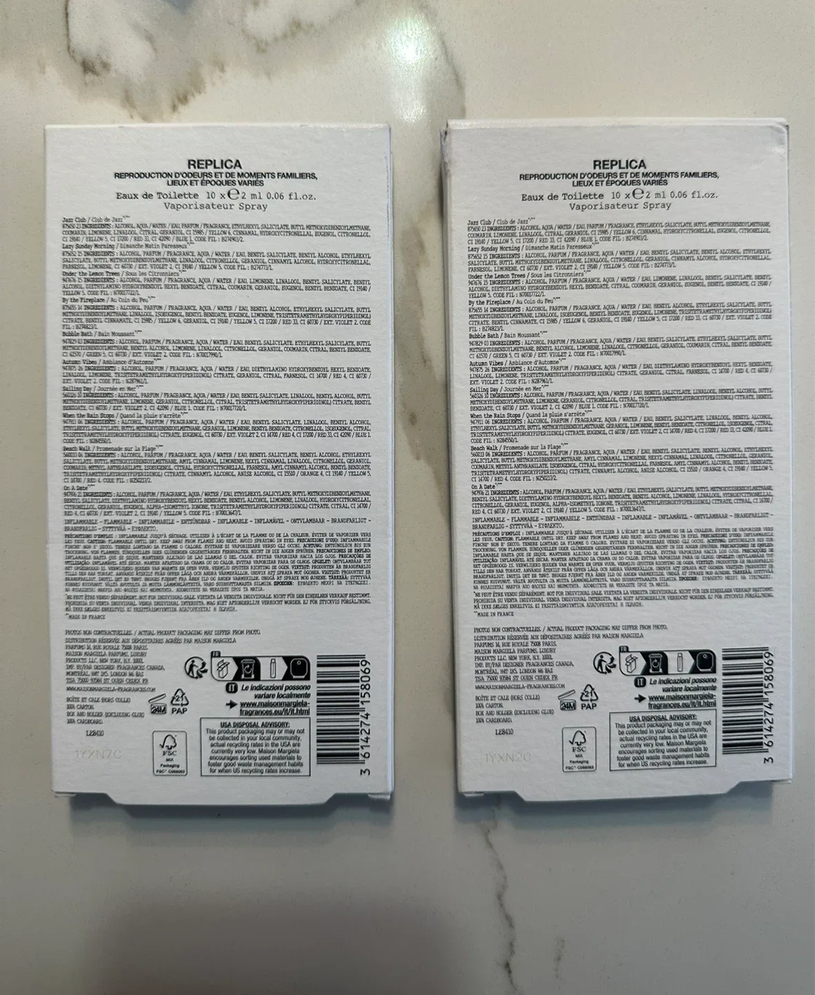 Maison Margiela REPLICA Eau de Toilette Sample Set image indicator(3)