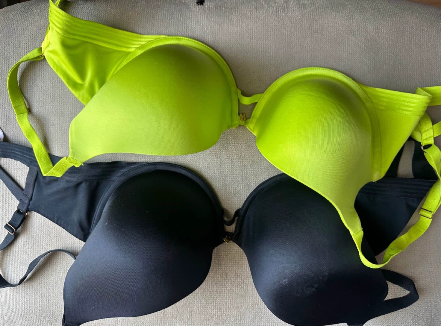 Bras - Neon Green & Black