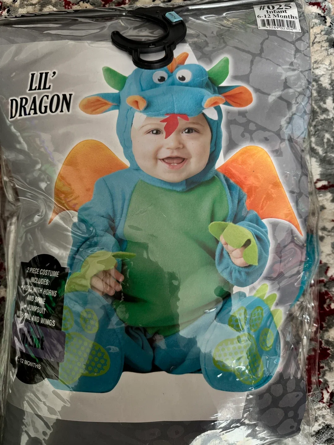 Lil' Dragon Infant Costume (6-12 Months) thumbnail