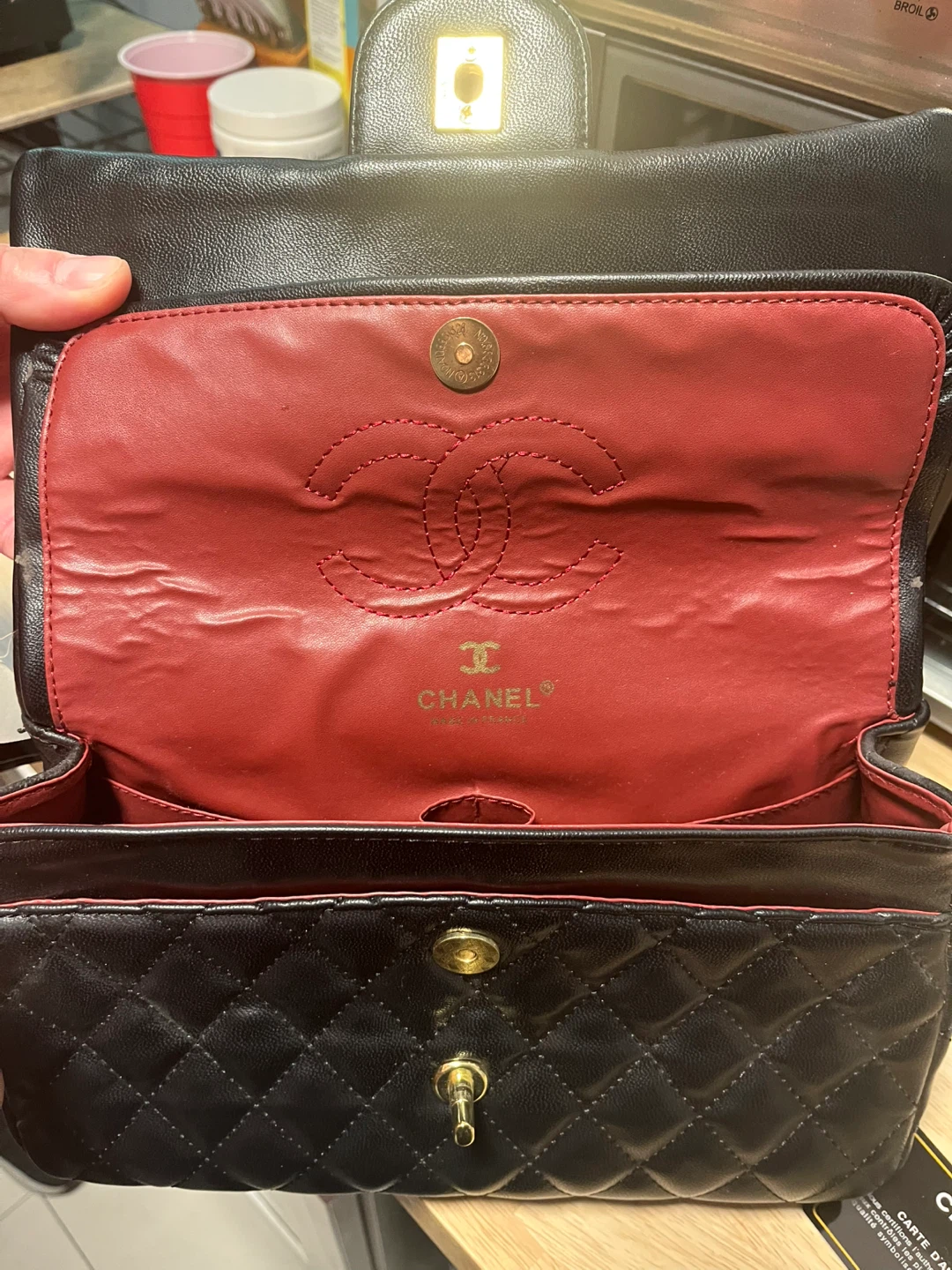 Chanel Black Quilted Handbag - photo 2