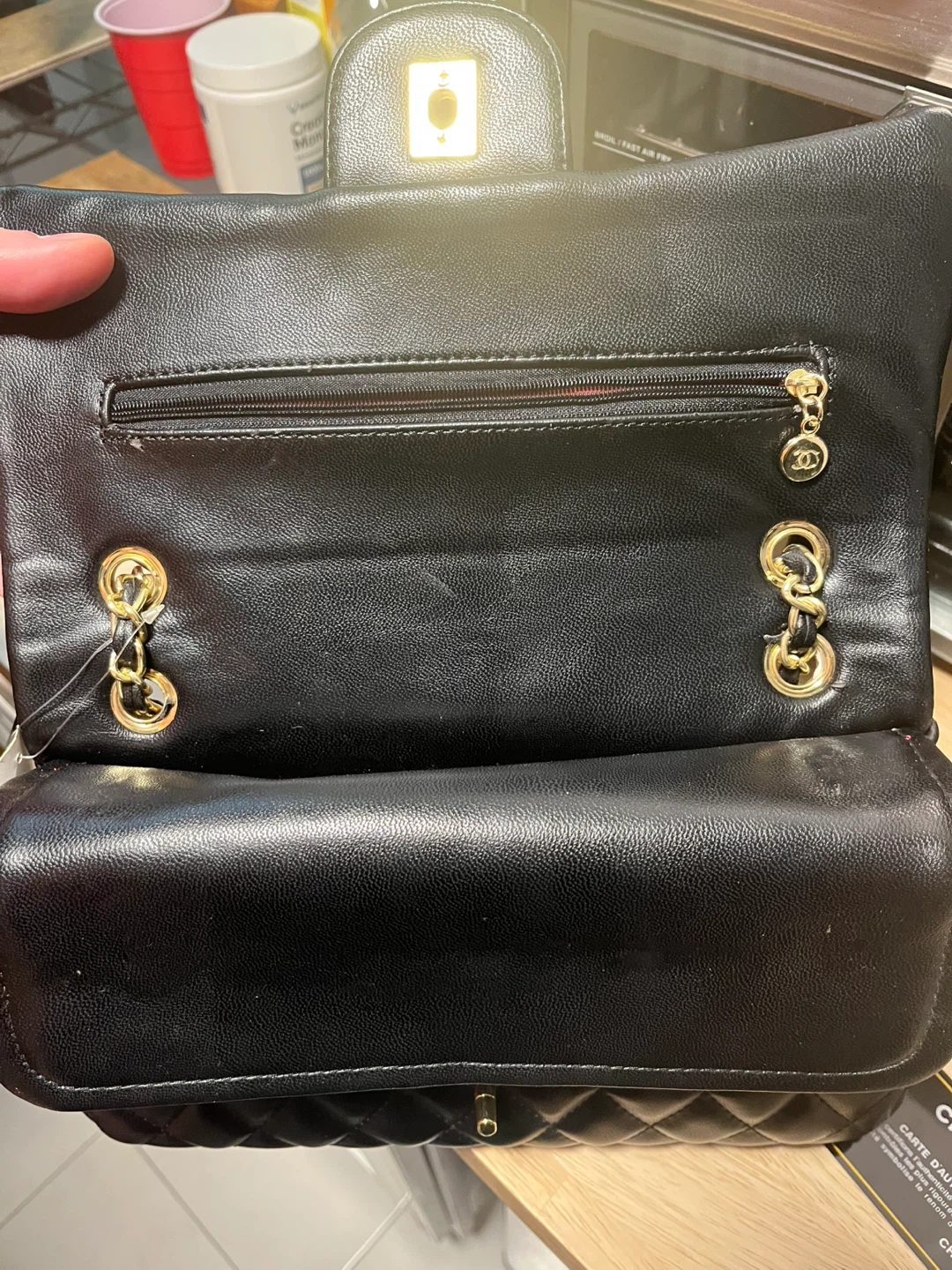 Chanel Black Quilted Handbag - photo 3