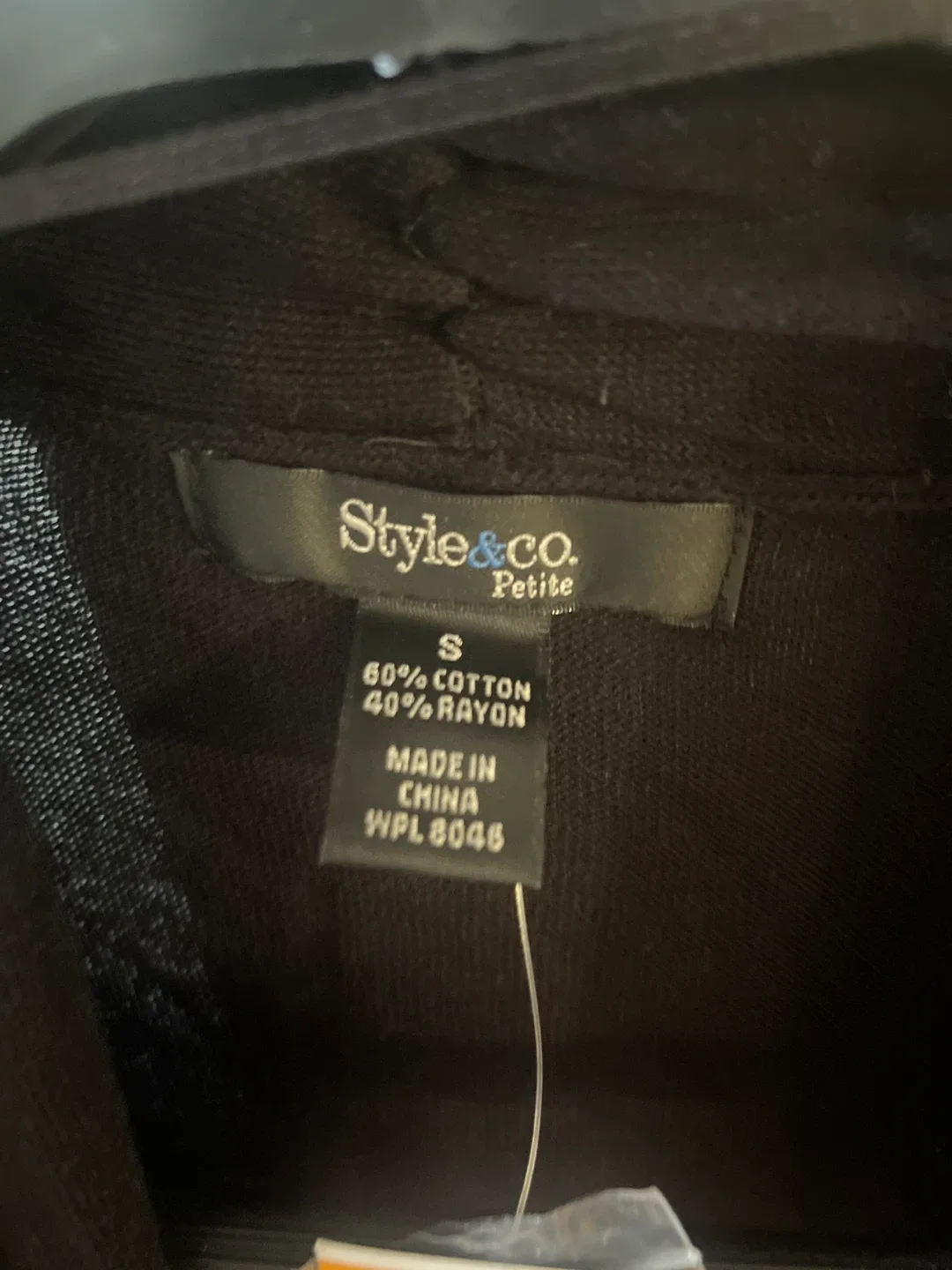 🥕Black Sequin Cardigan - Size S NWT image indicator(3)