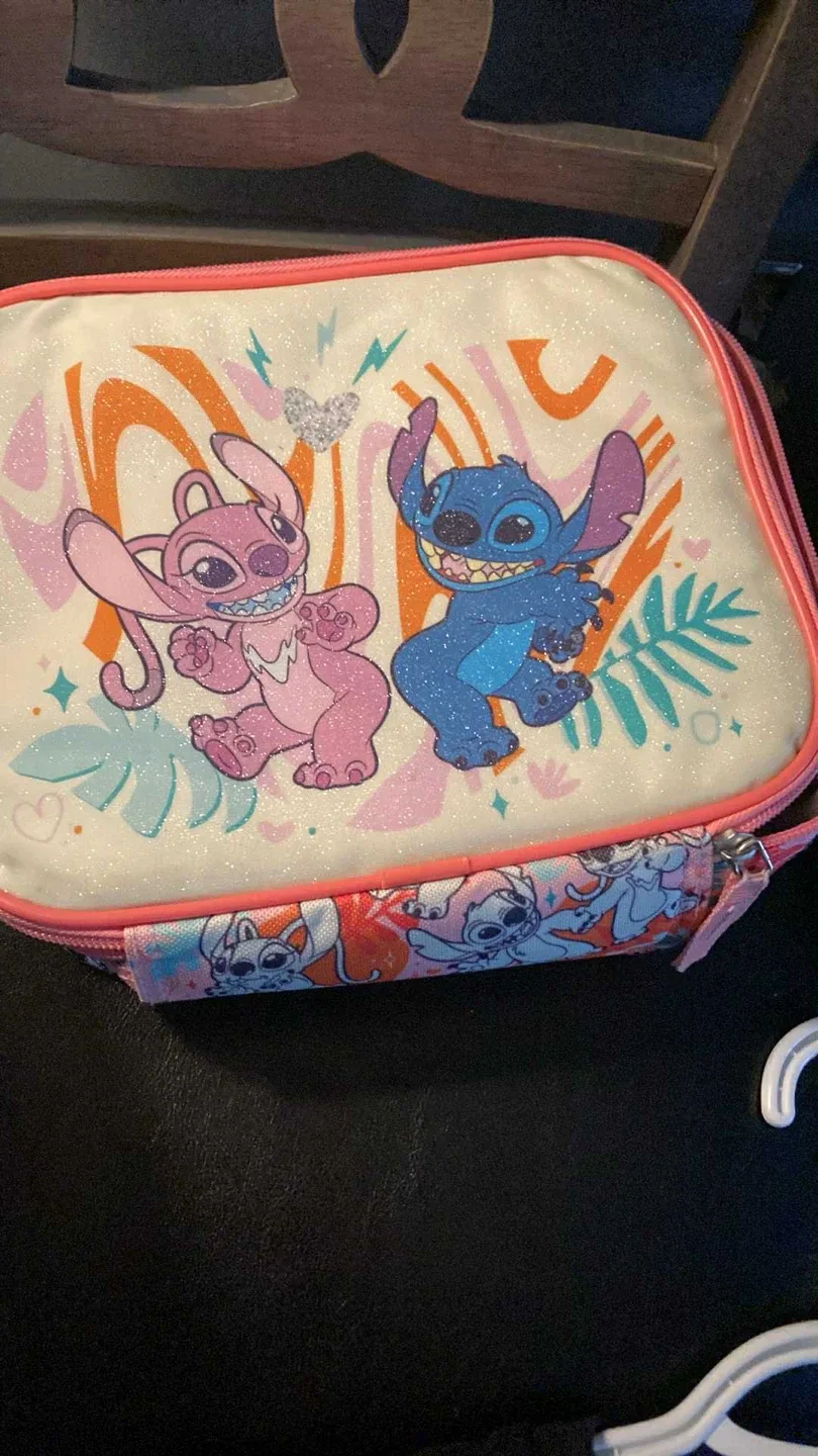Disney Stitch & Angel Lunch Bag thumbnail