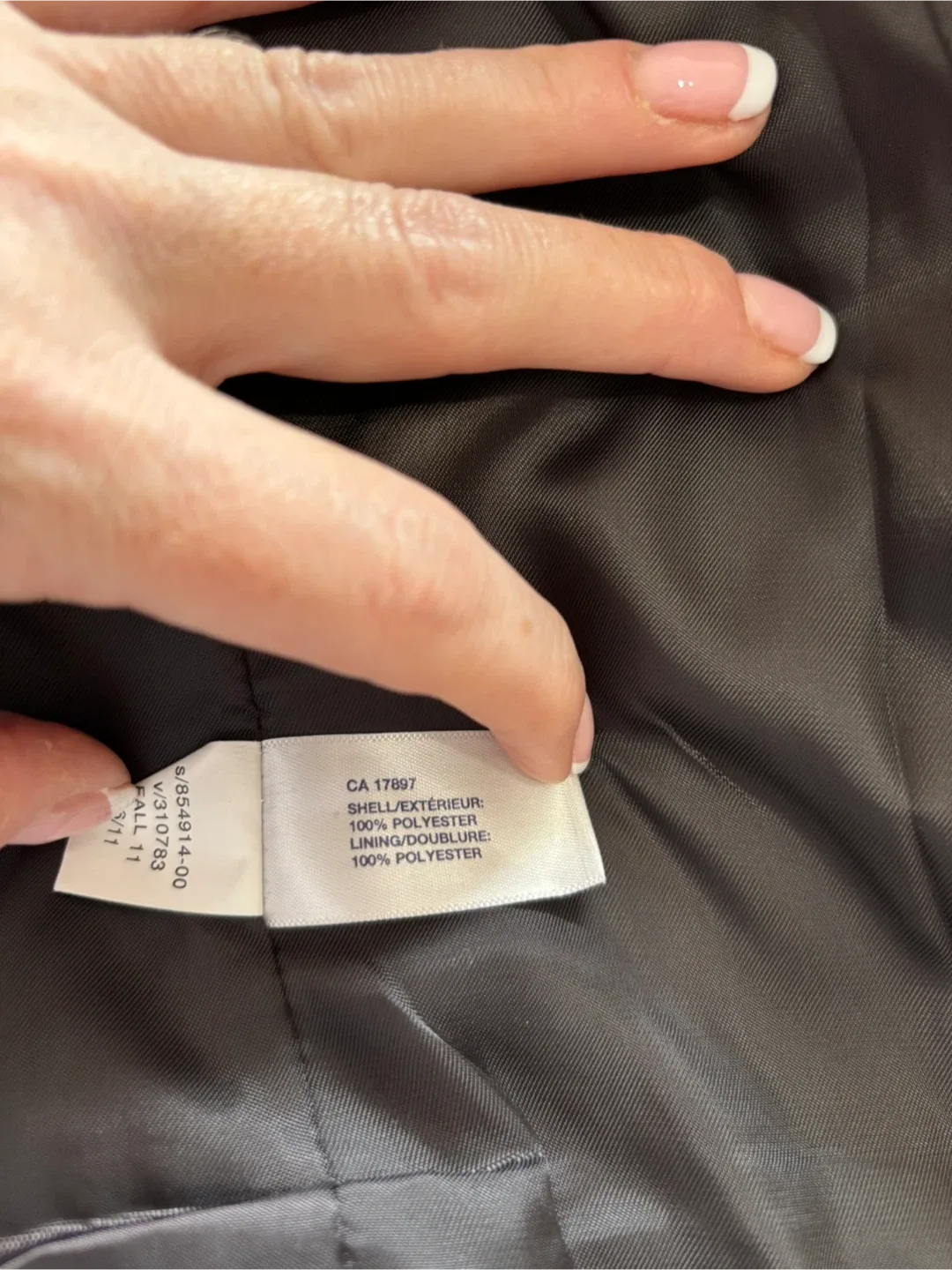 GAP Black Tweed Blazer - Size XS image indicator(5)