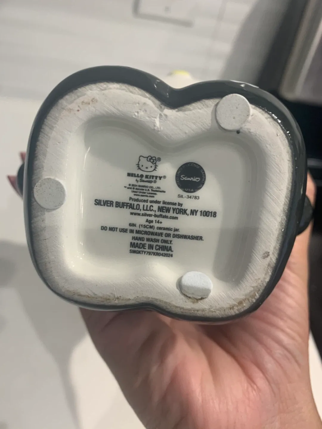 💙 New Hello Kitty Halloween Skeleton Ceramic Jar💙 image indicator(3)