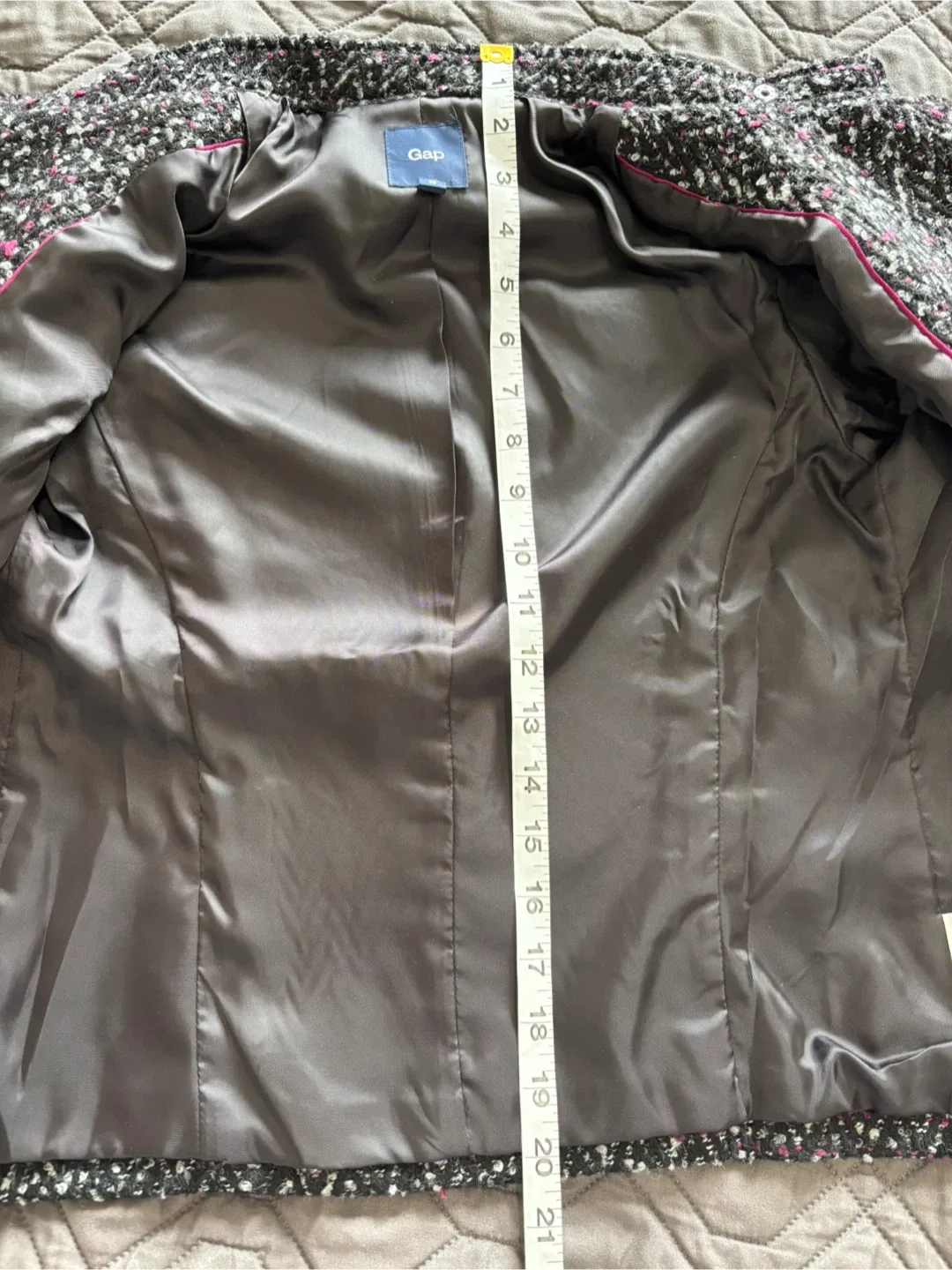 GAP Black Tweed Blazer - Size XS image indicator(7)