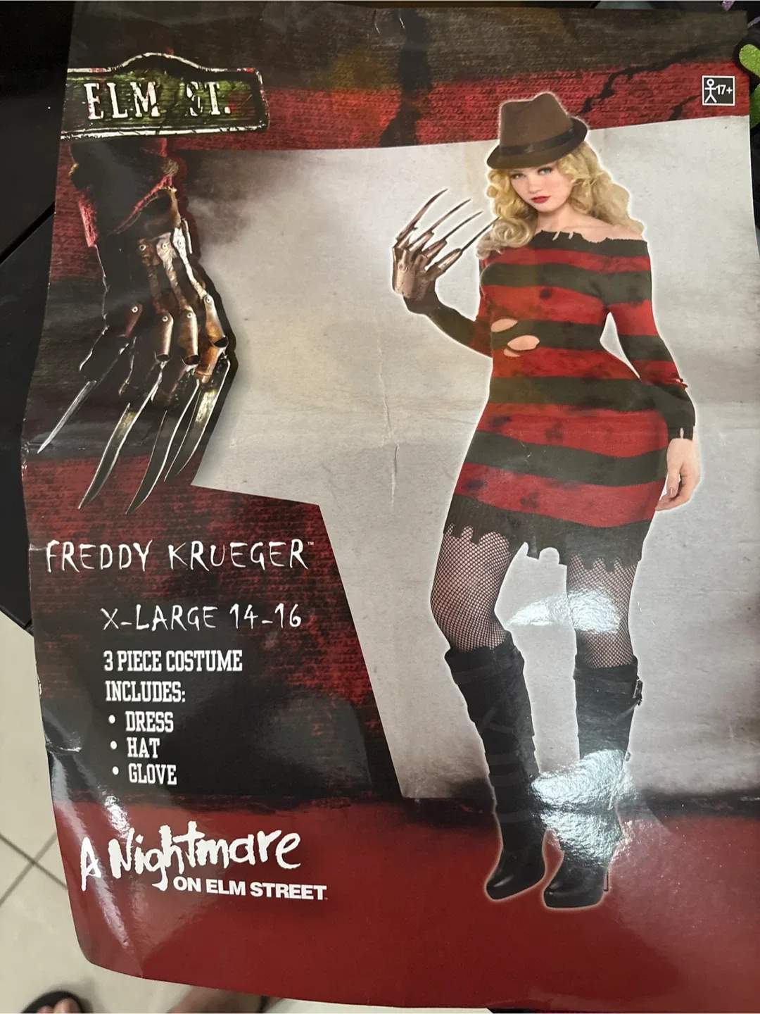 Freddy krueger costume