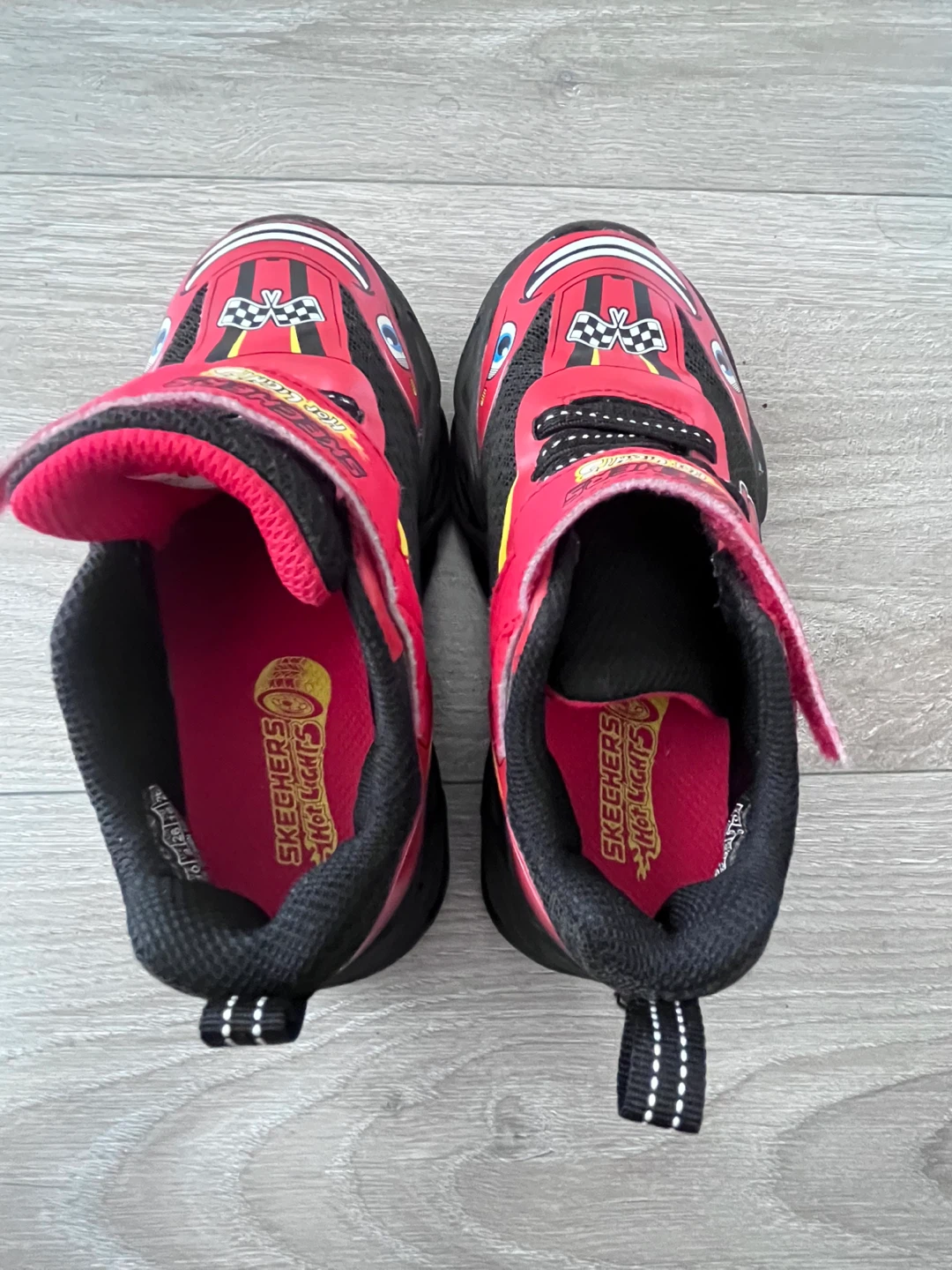 Skechers Hot Lights Adventure Racer, Size 10