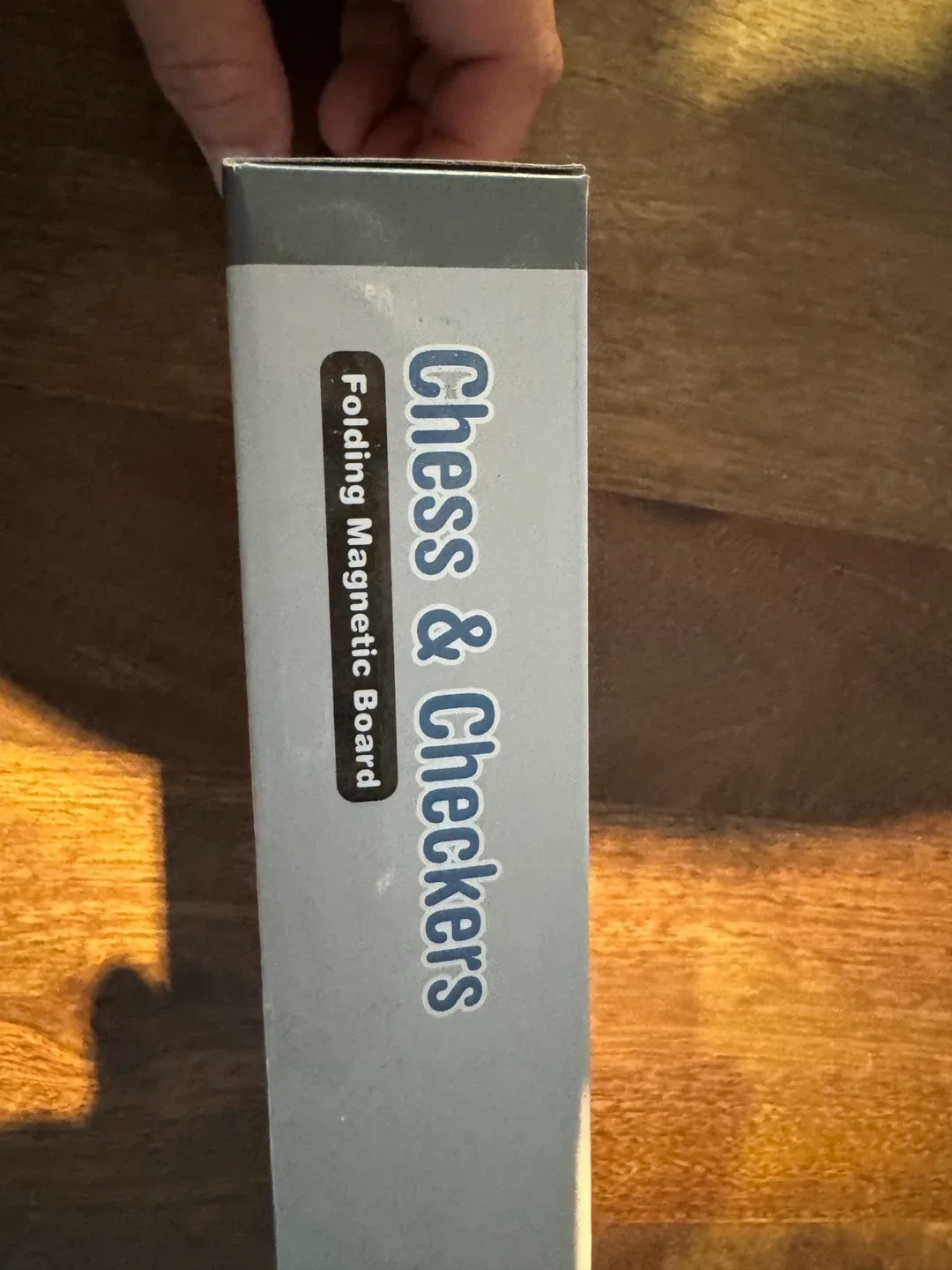 Chess & Checkers Folding Magnetic Board Game image indicator(2)