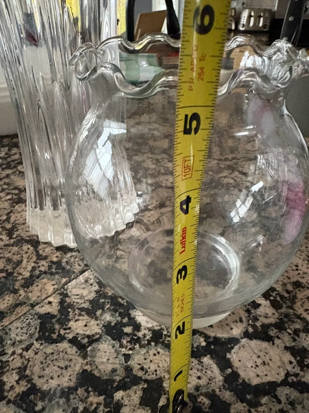 Clear Glass Vase and Bowl image indicator(2)