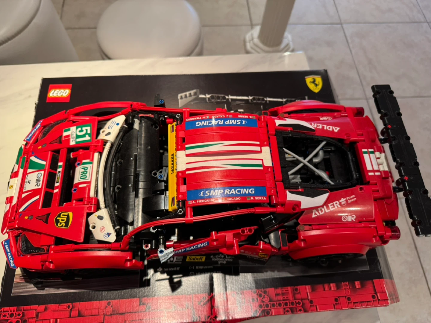 Lego Technic Ferrari 488 GTE "AF Corse #51" - photo 2