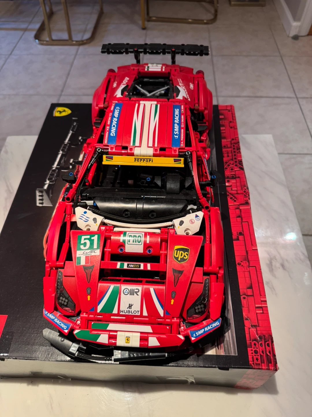 Lego Technic Ferrari 488 GTE "AF Corse #51" - photo 4