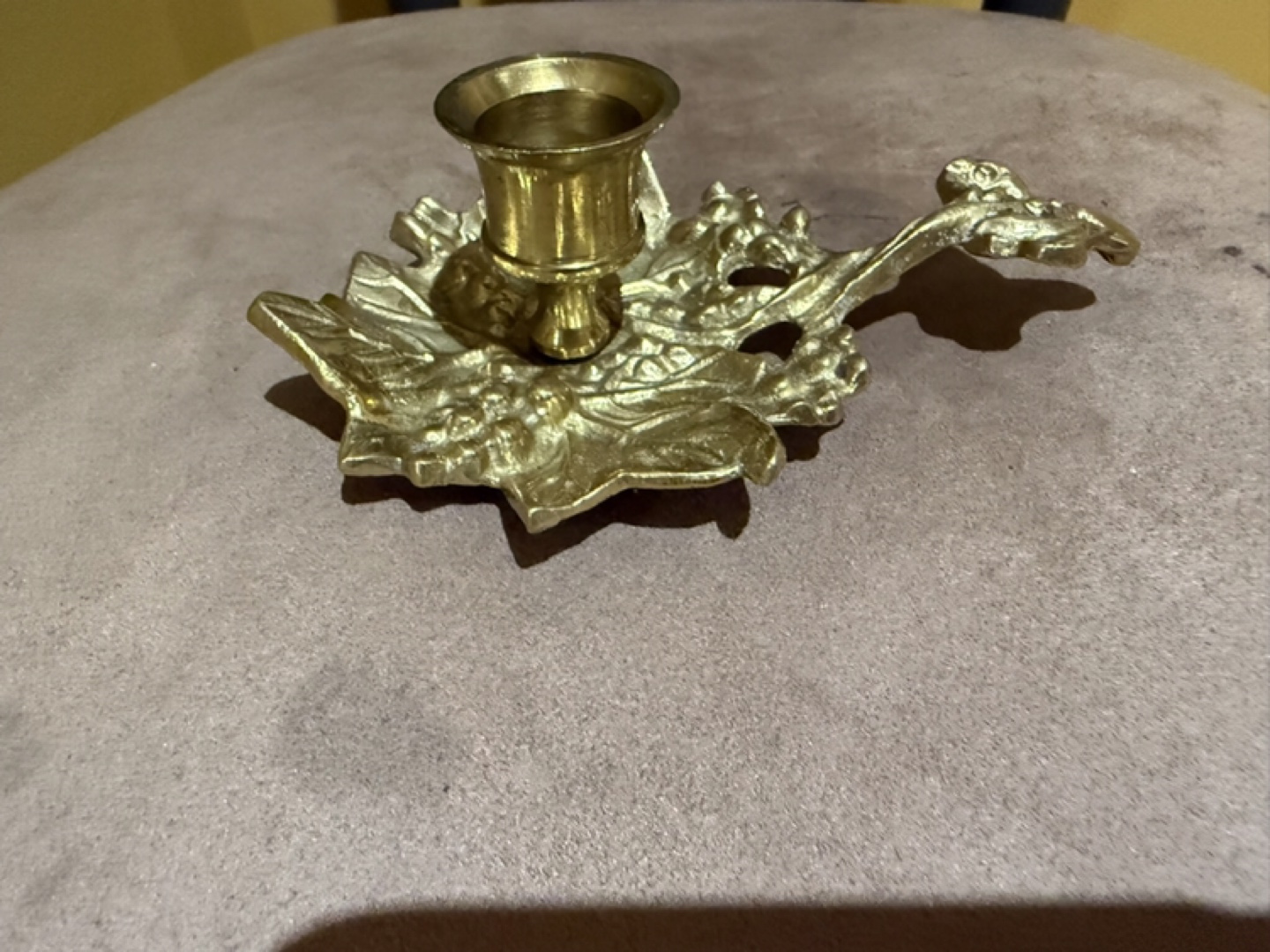 Brass Candle Holder - Made in India 🥕 - photo 2