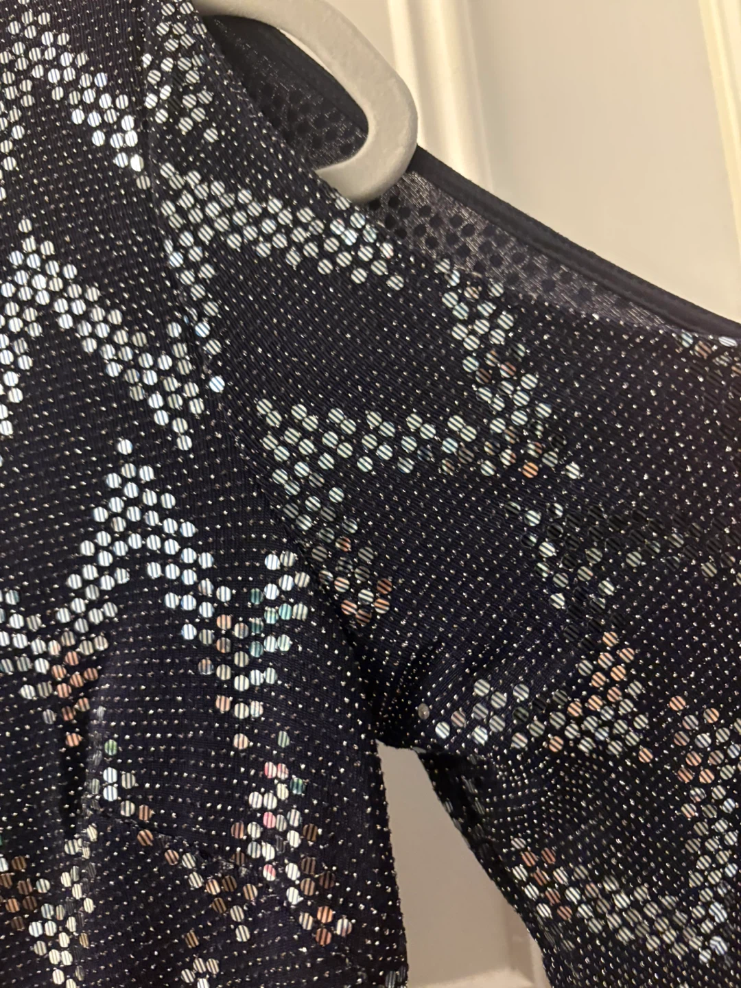Sparkly Black Dress with Cutout Shoulders - photo 4