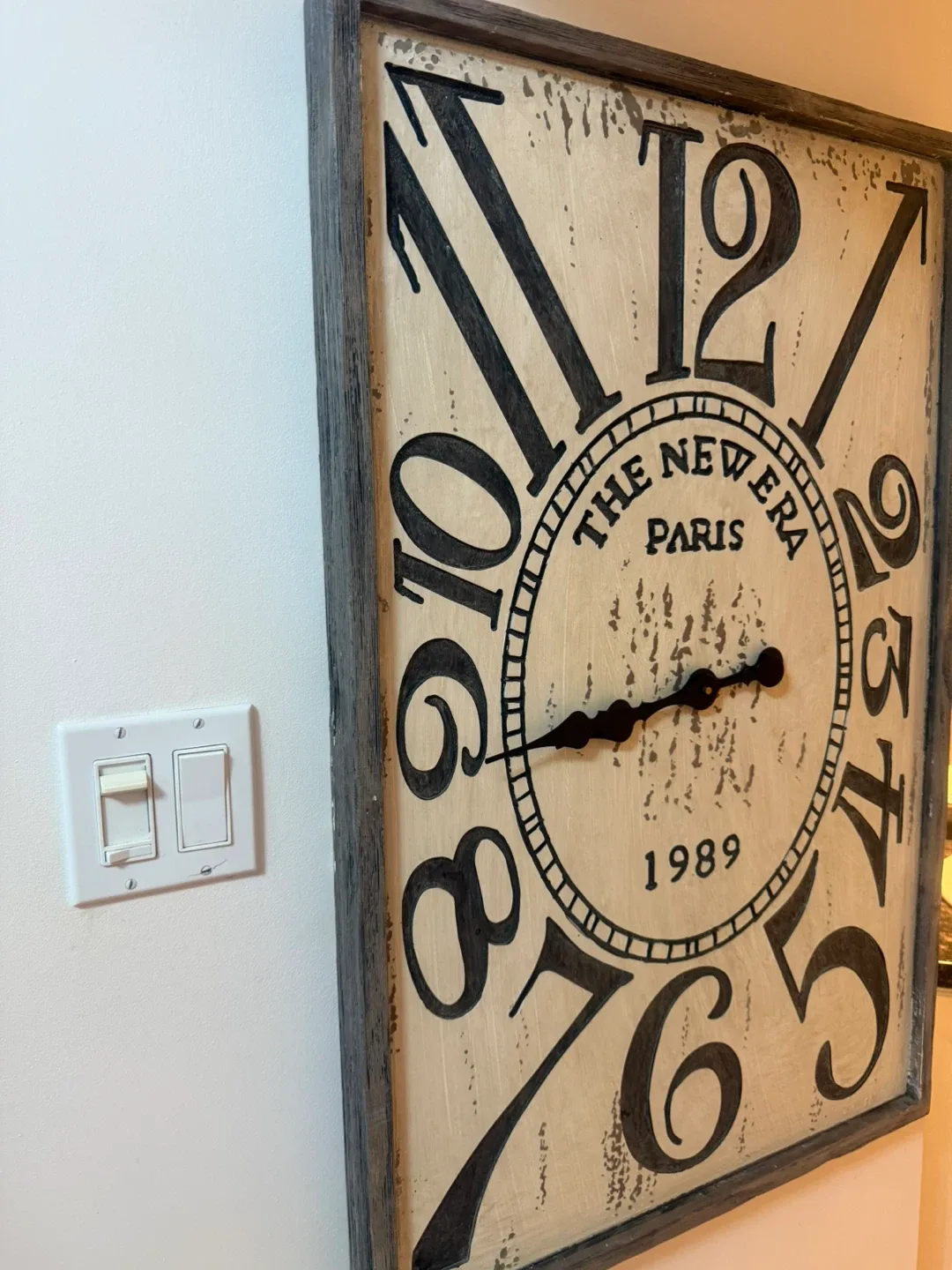 Large New Era Paris Wall Clock image indicator(4)