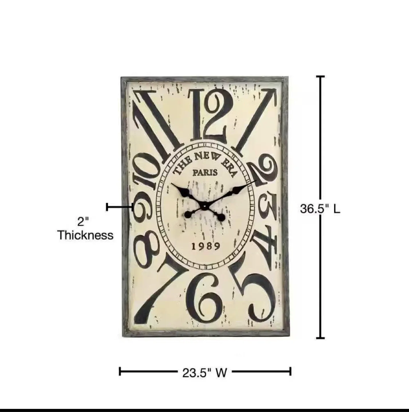 Large New Era Paris Wall Clock image indicator(5)