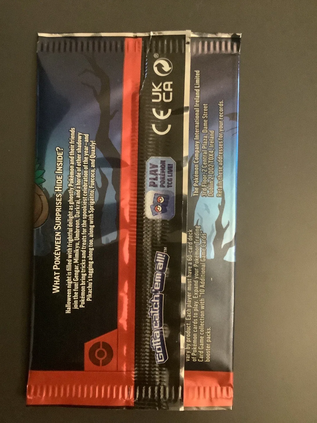 Pokemon trick or trade Halloween pack 🥕 image indicator(2)