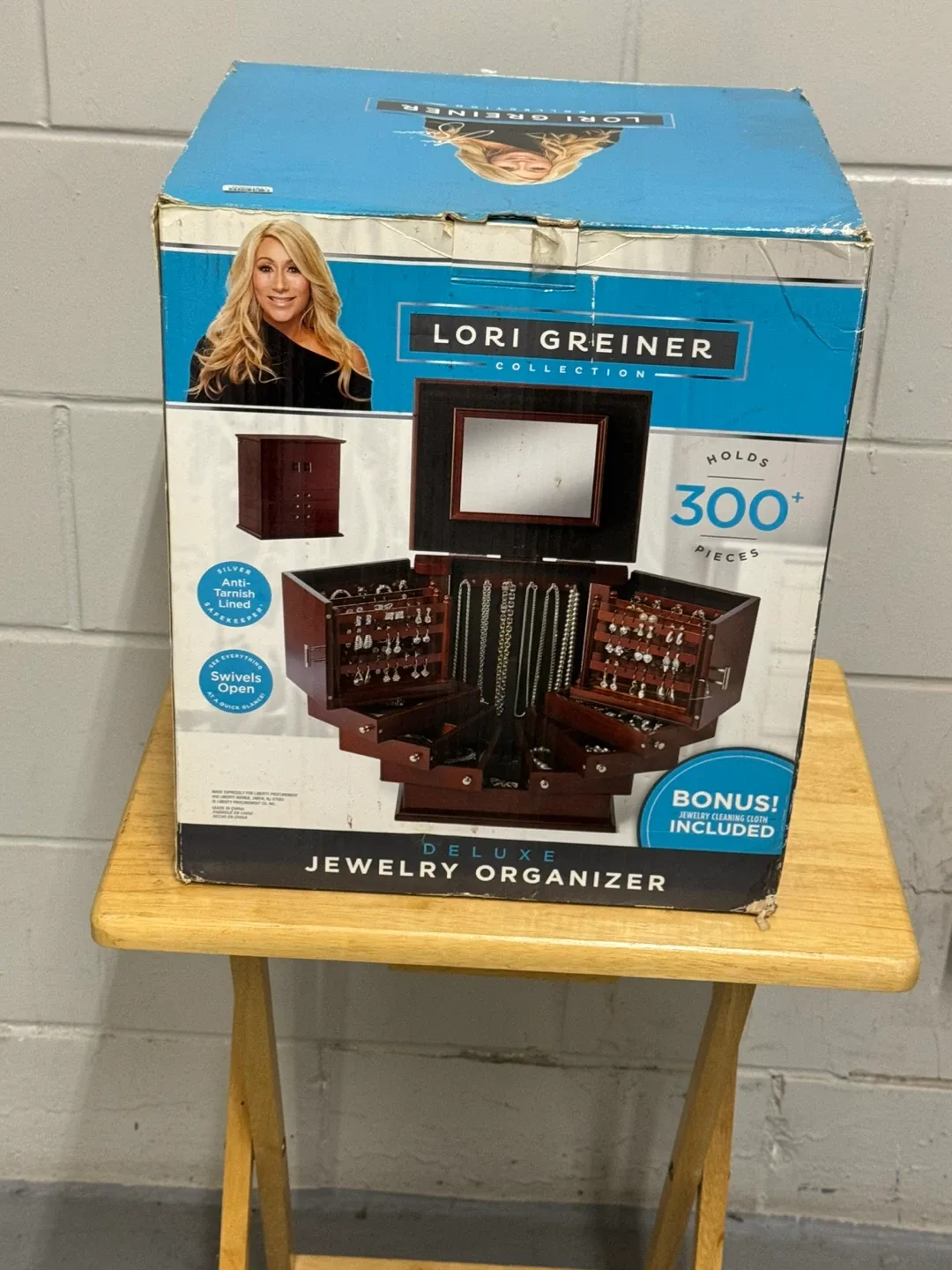 Lori Greiner Deluxe Jewelry Organizer