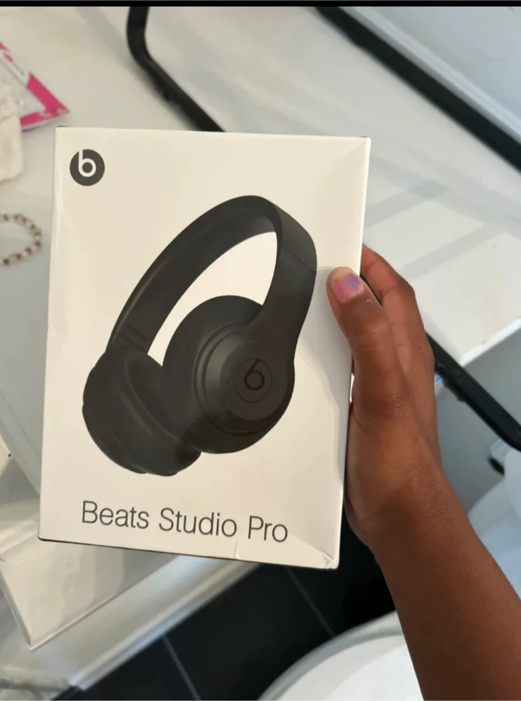 Beats Studio Pro - Black Headphones with Case