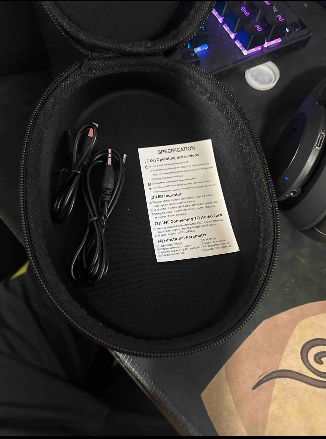 Beats Studio Pro - Black Headphones with Case image indicator(4)