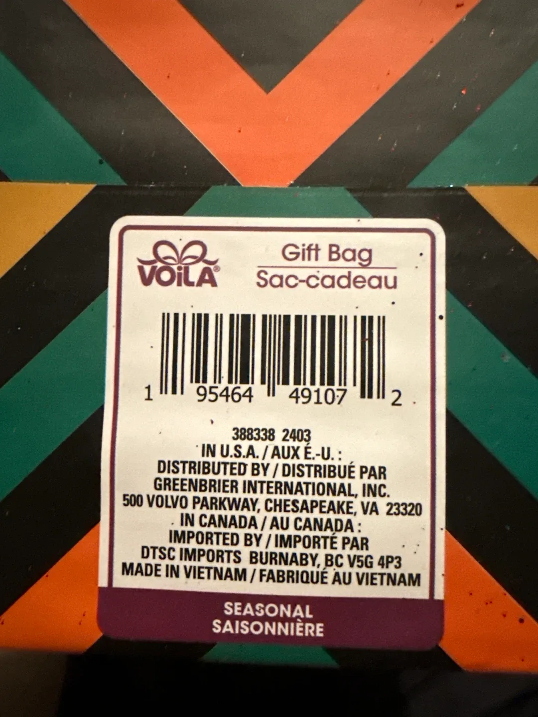 Voila Halloween Gift Bags image indicator(9)