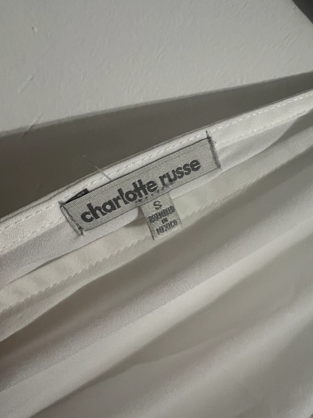 Women’s Charlotte Russe White Dress - Size S - photo 2