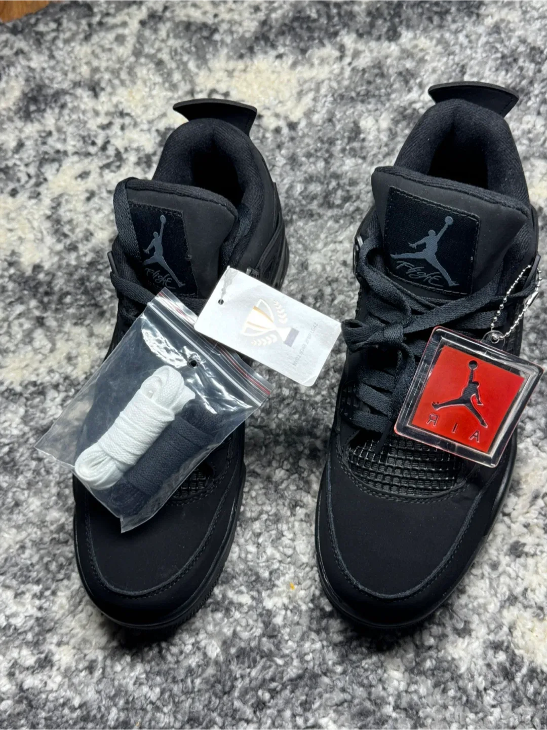 Jordan 4 Retro Black Phantom - Size Unknown image indicator(2)