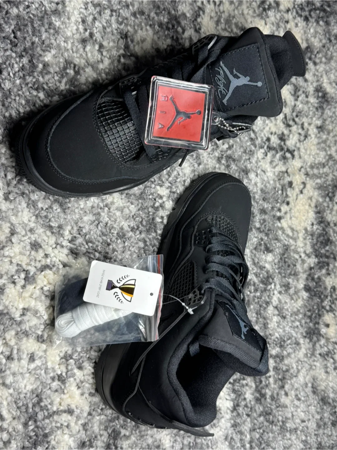 Jordan 4 Retro Black Phantom - Size Unknown image indicator(5)