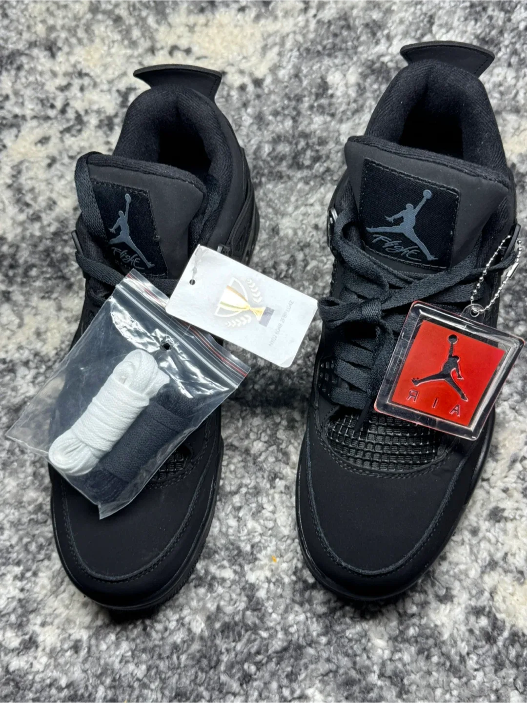 Jordan 4 Retro Black Phantom - Size Unknown image indicator(3)