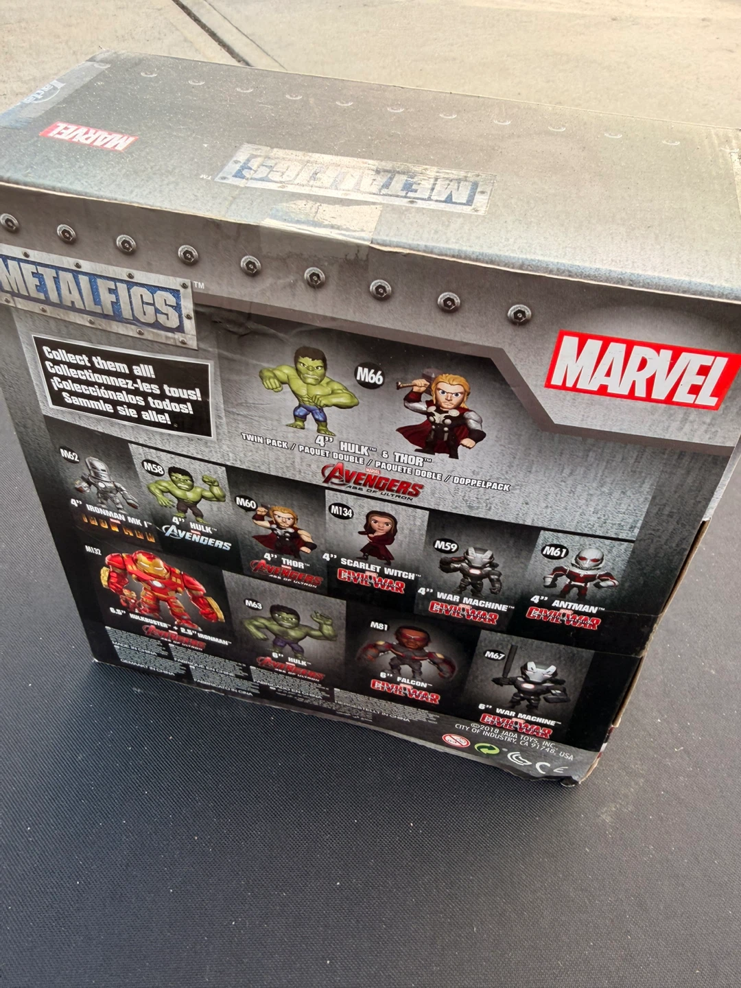 Marvel Metalfigs Avengers Hulkbuster Die-Cast Figure - photo 4