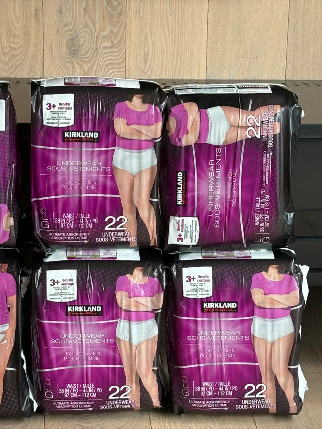 Adult Diaper Underwear for Women Size L x176 image indicator(3)