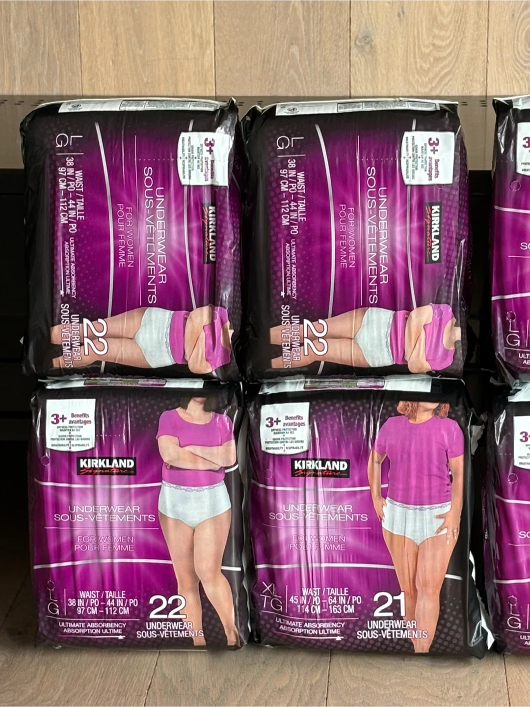 Adult Diaper Underwear for Women Size L x176 image indicator(2)