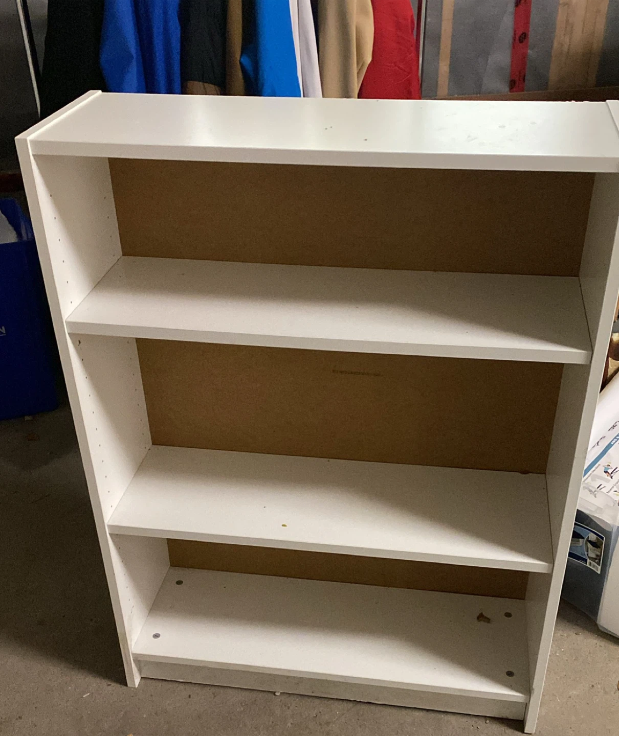 White Bookshelf